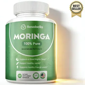 Rosabella Moringa Capsules (800mg) for Immune Support, Gut Health & Vitamins