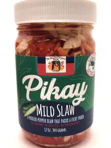The Pickled Pepper People Pikay Mild Slaw - Traditional Haitian Pikliz Recipe with Serrano Peppers