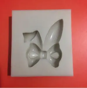 Cake Tools bunny ears  bowtie silicone mold
