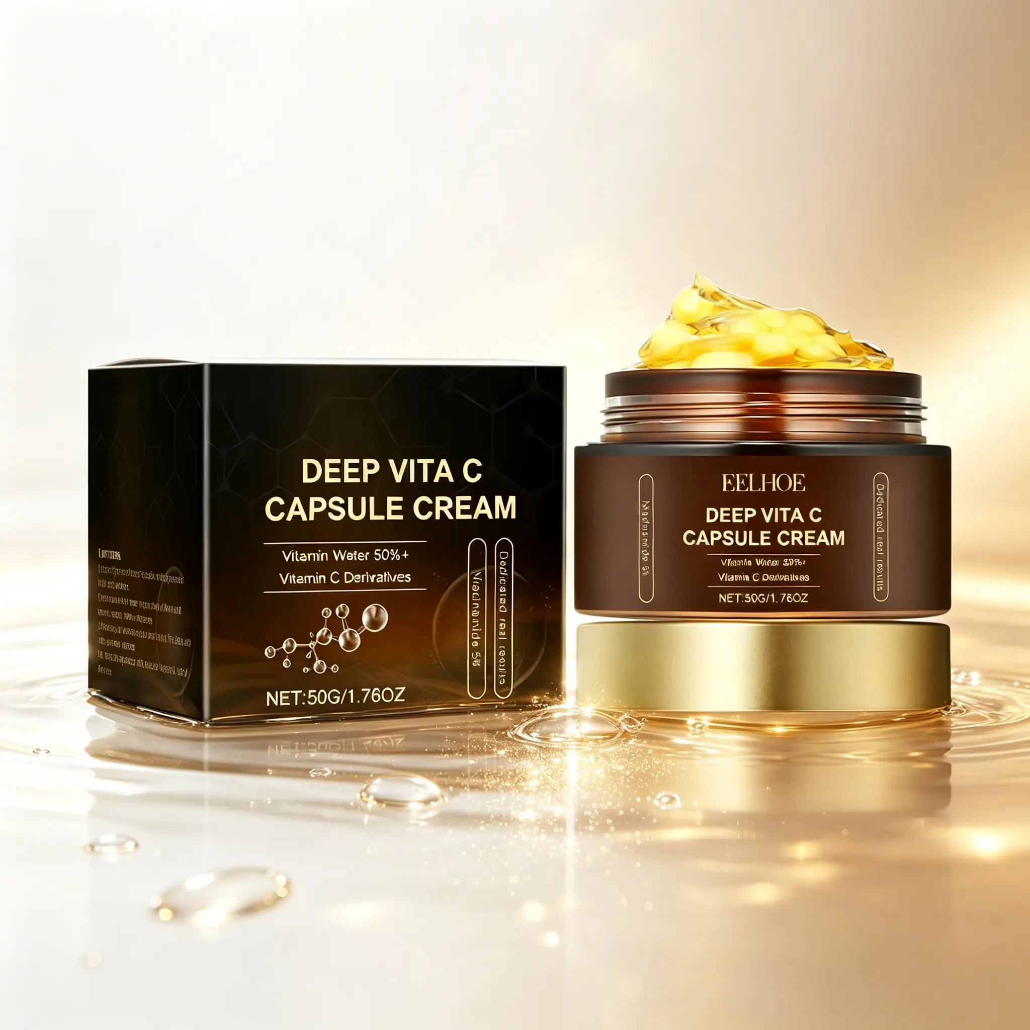 Vitamin C Capsule Cream 50g – Nourishing Daily Moisturizer with Vitamin C for Healthy-Looking Skin