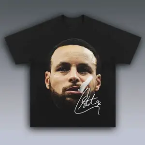 Big Head Curry Vintage Tee, Stephen Curry T-Shirt, Unisex Basketball Shirt, Hip Hop Graphic Tees, Gifts Shirt, Menswear Womenswear Streetwear