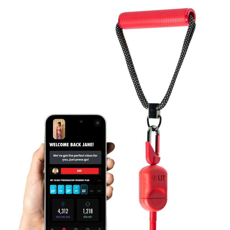 LIT AXIS Smart Pilates & Strength Trainer - Fitness Equipment