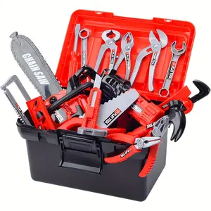[39pcs Repair Tool Set Wrenches] 39pcs Set of Pretend Repair Tools, Including Wrenches And Screwdrivers for Fixing Toy Houses, Perfect for Gifting During Halloween And Christmas.