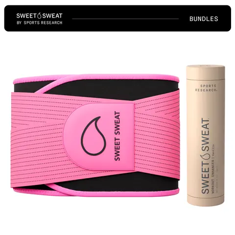 Sweet Sweat Gel Vanilla (6.4oz) + Pro Series Waist Trimmer Bundle