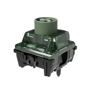 GATERON Magnetic Jade Emerald Heavy Tactile Switches, 55gf Pre-lubed Magnetic Keyboard Switches, Adjustable Pre-Travel, 150M Lifespan for Custom HE Keyboards