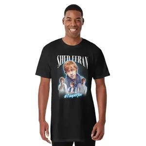 Ed Sheeran Meme Graphic Tee for Men and Women | Casual 100% Cotton T-Shirt | Perfect for Everyday