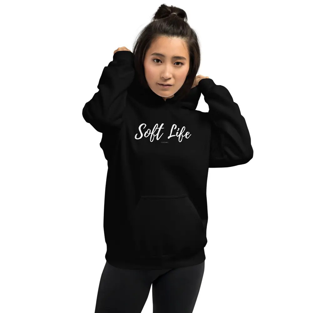 8.    Soft Life Women's Hoodie with Spandex Fabric