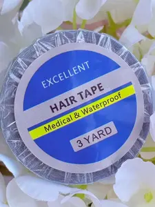 Invisible Traceless Wig Tape Roll, 3 Yards Long X 0.8cm Wide, Discreet Hairpiece Adhesive Strip, Perfect for Secure Attachment