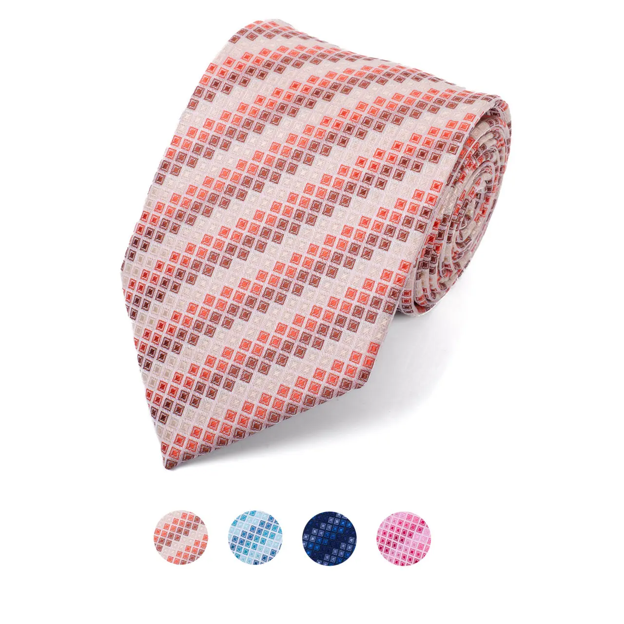Men's Classic Microfiber Poly Woven Tie - Regular Fit for Male Adult Formal Business Events, Wedding - 57" x 3.25", Ceremony, 57" Long, 3.25 Inches, Formal Wear, Necktie, 57 Inches