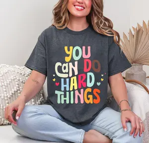 You Can Do Hard Things Teacher Shirt, Inspirational School Counselor Shirt, Special Education Teacher Shirt, Special Ed Teacher Appreciation