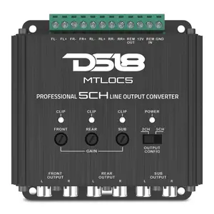 5-Channel High-to-Low Level Line Output Converter with Remote Turn-On (MTLOC5)