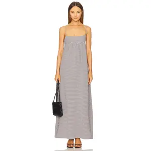 Stone Cold Fox x REVOLVE Liz Maxi Dress in Black & White Gingham