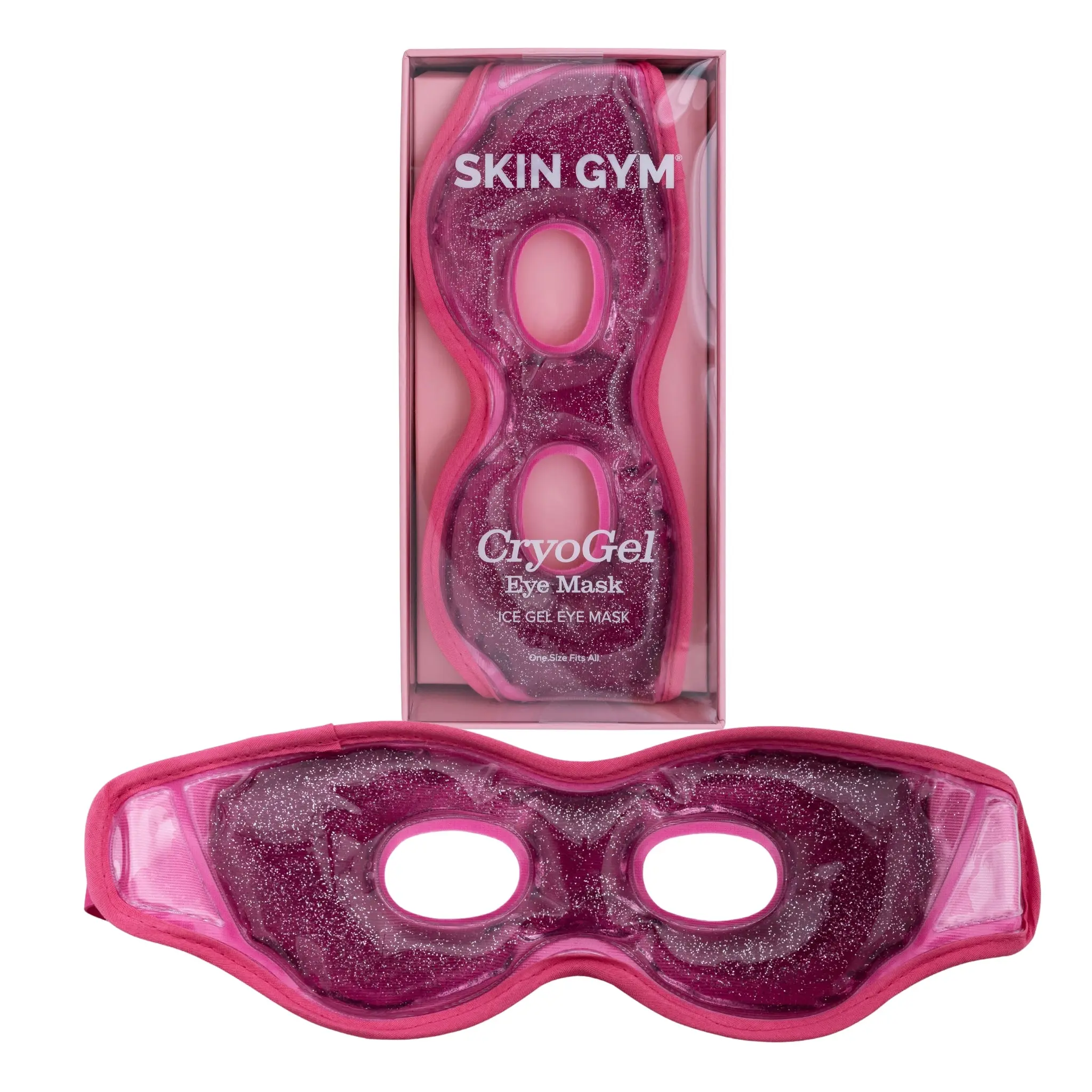 Skin Gym CryoGel Eye Mask Eye Cooling & Skincare Support | Refreshing Feel & Reusable Gel Design