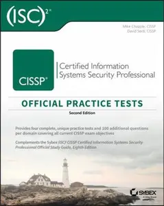 USED-(Isc)2 Cissp Certified Information Systems Security Professional Official Practice Tests by Chapple, Mike (Paperback)