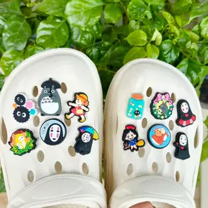 Super Cute 12PCS PVC Anime Shoe Charms - Perfect for Shoe Decor & Fun Accessories