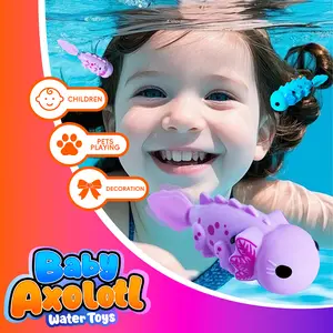 Children Electronic Fish Lizard Summer Bath Toy, Swimming Machine Fish LED Light, Pet Pool Bathtub Fun Gift, Upgraded Packaging