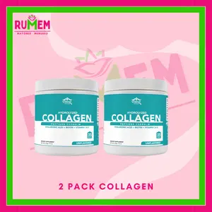 2 PACK COLLAGEN HYDROLIZED WITH HYALURONIC ACID+BIOTIN Colagen