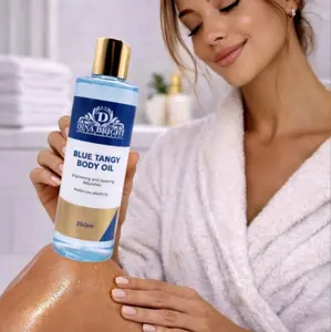BLUE TANGY GLOW BODY OIL.