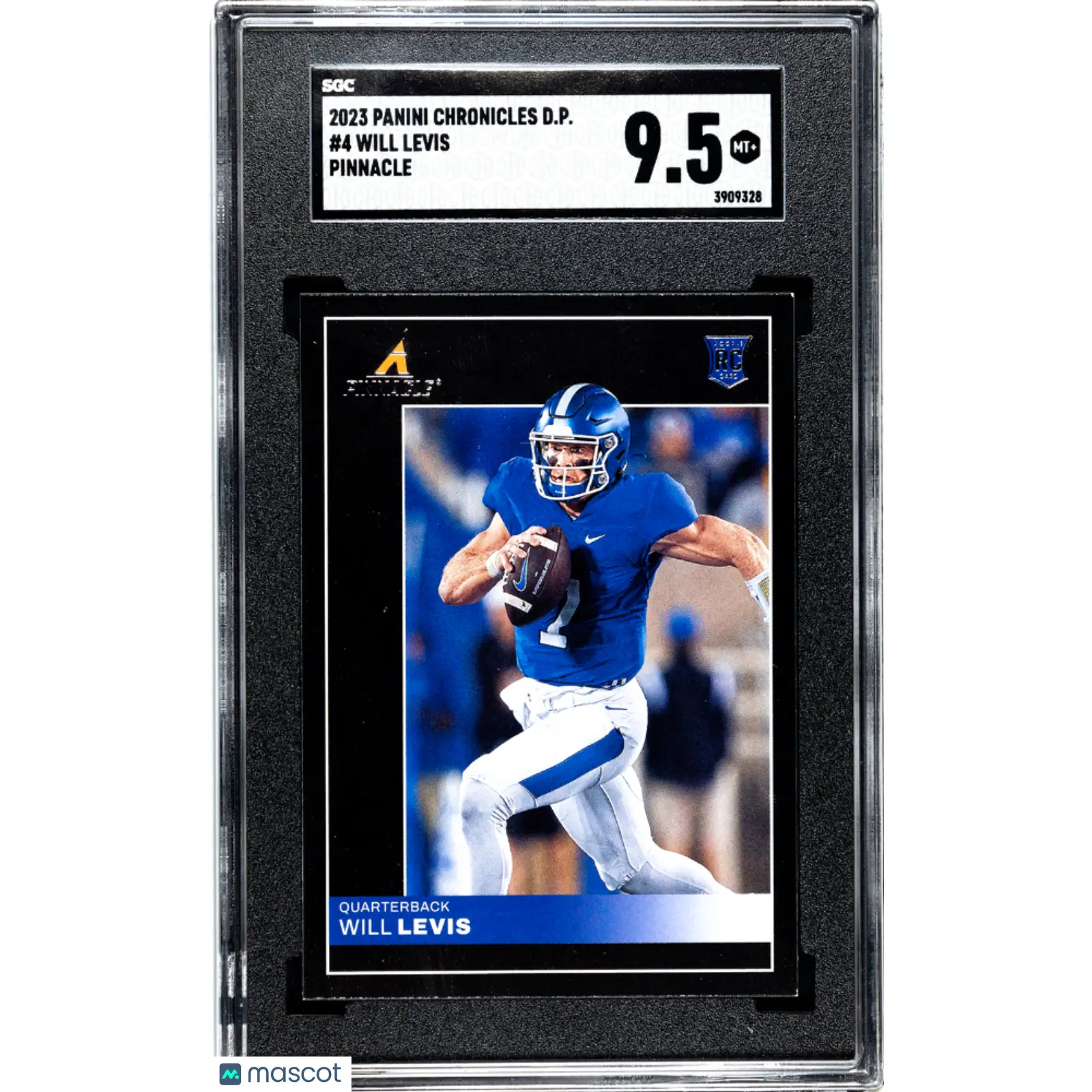 Will Levis SGC 2023 Panini Chronicles Draft Picks #4 Pinnacle Football 9.5