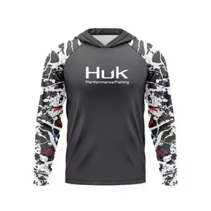 Men's UPF 50+ UV Protection Long-Sleeve Hoodie - Athletic Fishing/Hiking Top, Casual Fitness Wear for Athletic Workouts & Light Outdoor Activities