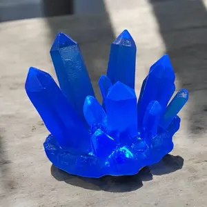 Kryptonite Blue Crystal Resin Figurine Prop w/Bonus Light - Superman