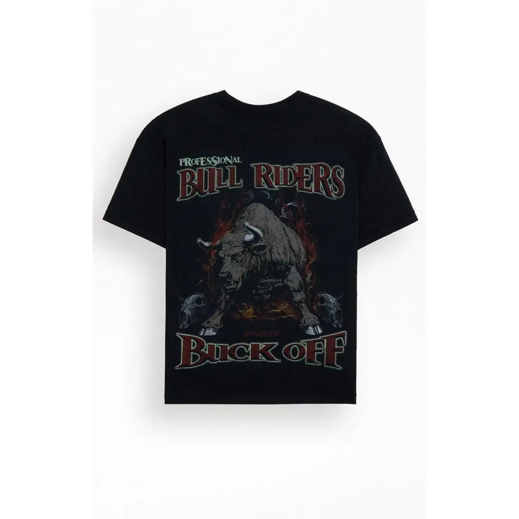 PacSun Men's Professional Bull Riders T-Shirt - Multicolor