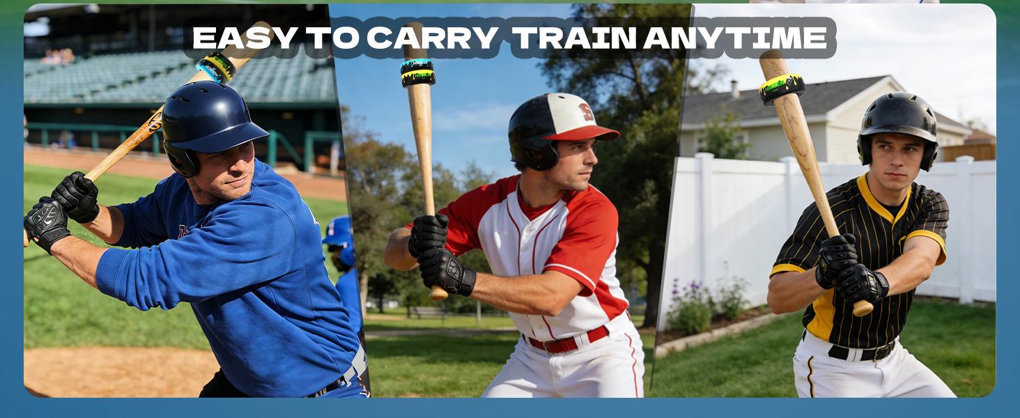 Hikeen Baseball and Softball Bat Weights - 12oz & 16oz Baseball Drip Bat Donut for Swing Training , Fits Most Youth and Adult Bat