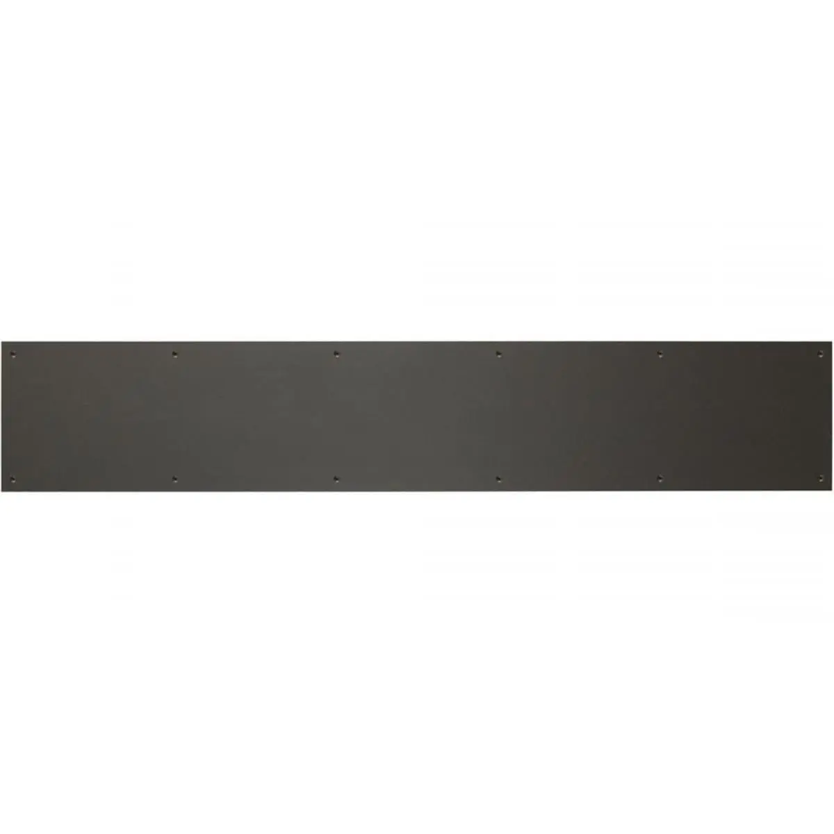 8 x 40 in. Screw Mount Dark Bronze Aluminum Kick Plate