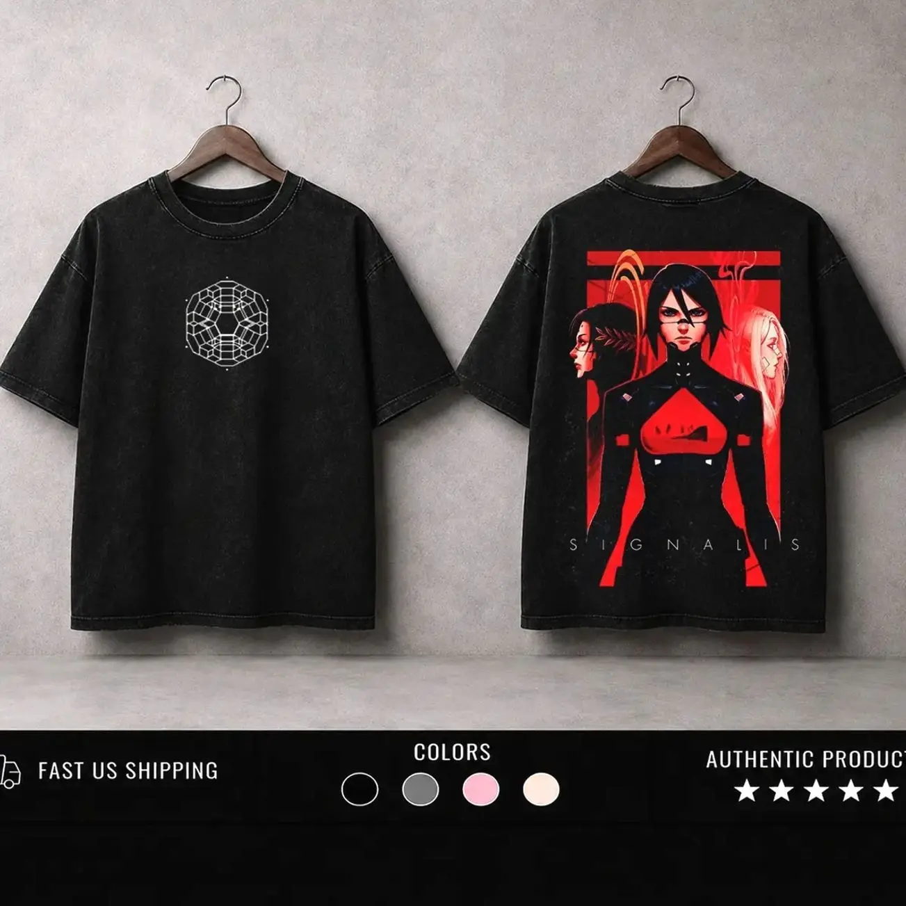 SIGNALIS Beyond the Gate Double Printed Unisex Washed T-shirt, Sweashirt, Hoodie Limited Mouthwashing Glorious Ovulation Tee, Unisex T-Shirt, Mouthwashing Merch, Mouthwashing Fan Gift HAW