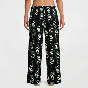 Ghostface Scream Pajama Pants Women Men, Horror Movie Print Lounge Pants, Cute Spooky Sleep Bottoms, Soft Comfy Wide Leg, All Season Casual