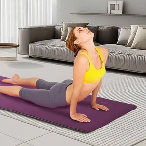 Yoga Mat, Exercise Yoga Mat With Non-Slip Design, Professional TPE Exericise Mat, 72X 24 Multi-Purpose Workout Mat For Women, Pilates Fitness And Floor Exercises