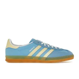 adidas Women's Gazelle Indoor Semi Blue Burst Almost Yellow, from StockX