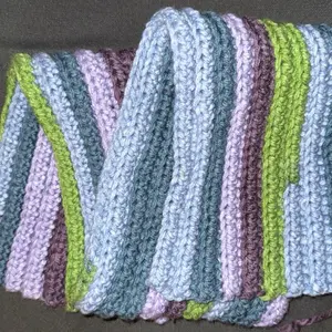 Hand Crochet Scarf Super Soft for Cozy Stylish Looks