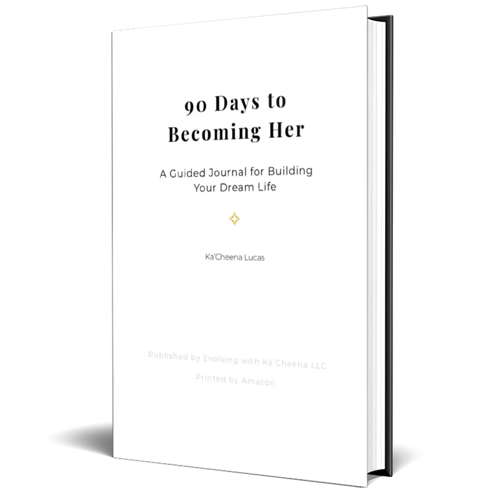 Ka'Cheena Lucas 90 Days to Becoming Her Guided Journal for Self-Care Manifestation Personal Growth Workbook Building Your Dream Life with Daily Prompts & Reflections
