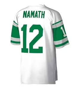 Mitchell & Ness Joe Namath New York Jets Legacy Jersey White Kelly Green