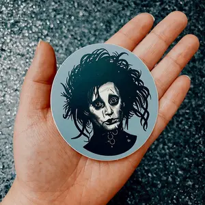 Edward Scissorhands 3" Vinyl Sticker