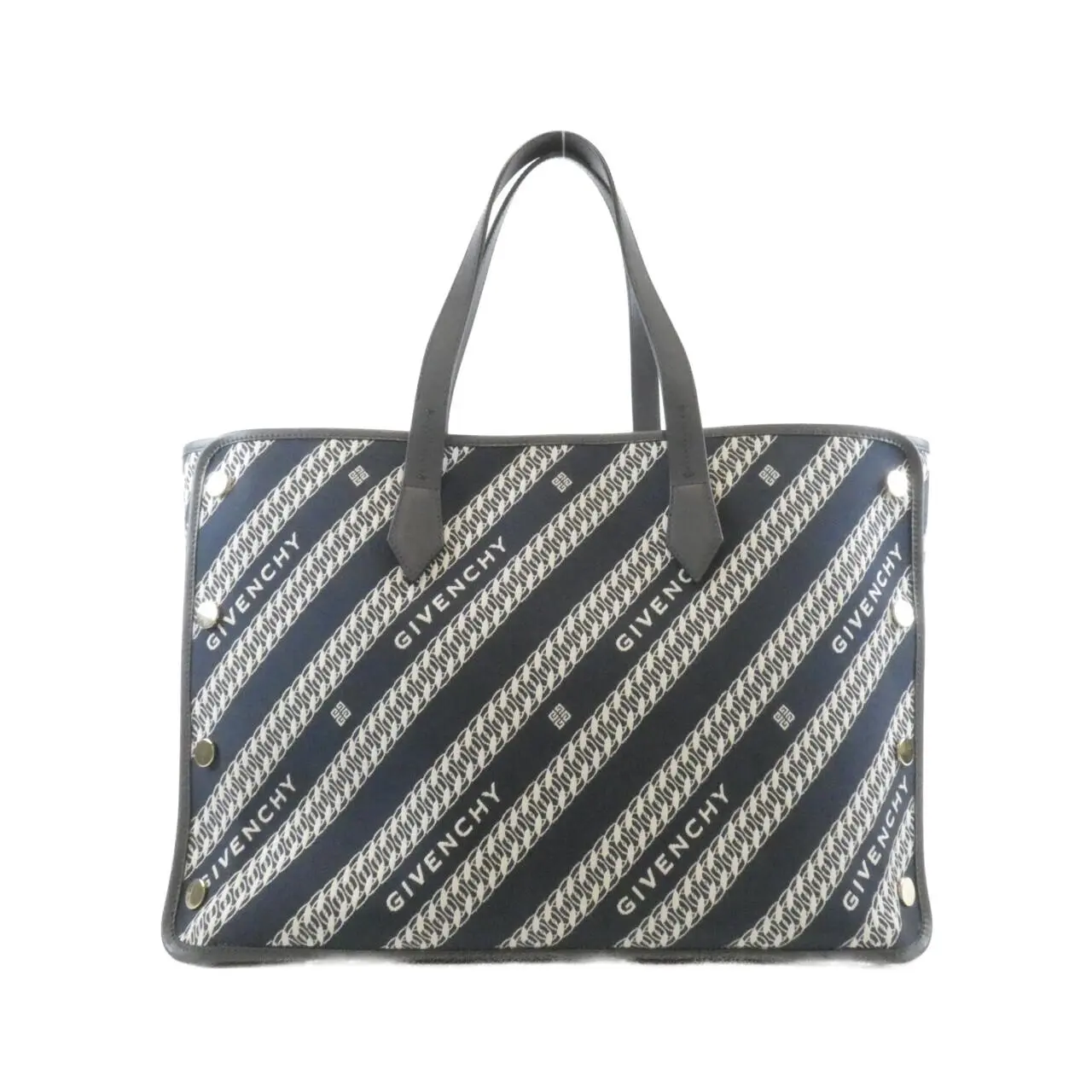 Pre-owned GIVENCHY Canvas Tote Bags Bond Medium Tote Bag
