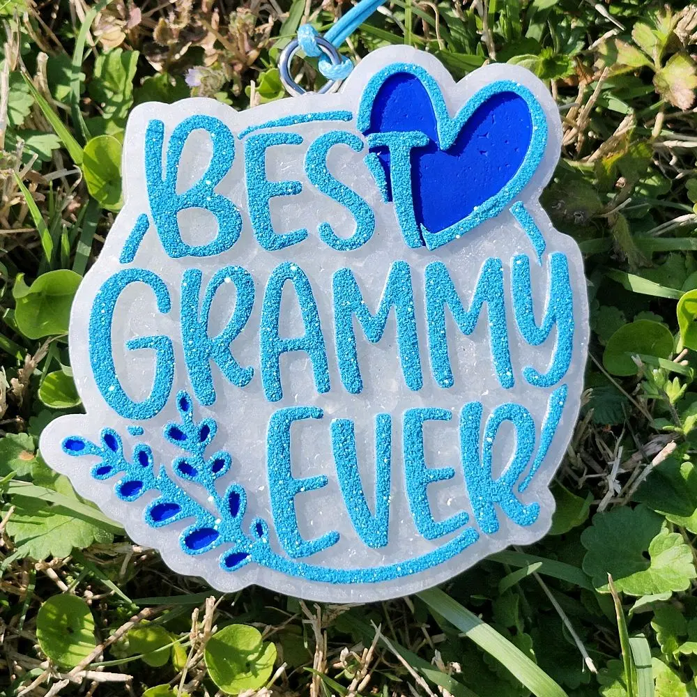 Best Grammy Ever Car Freshie  Scented and Hang From Your Rear View Mirror.  #carfreshies #freshies