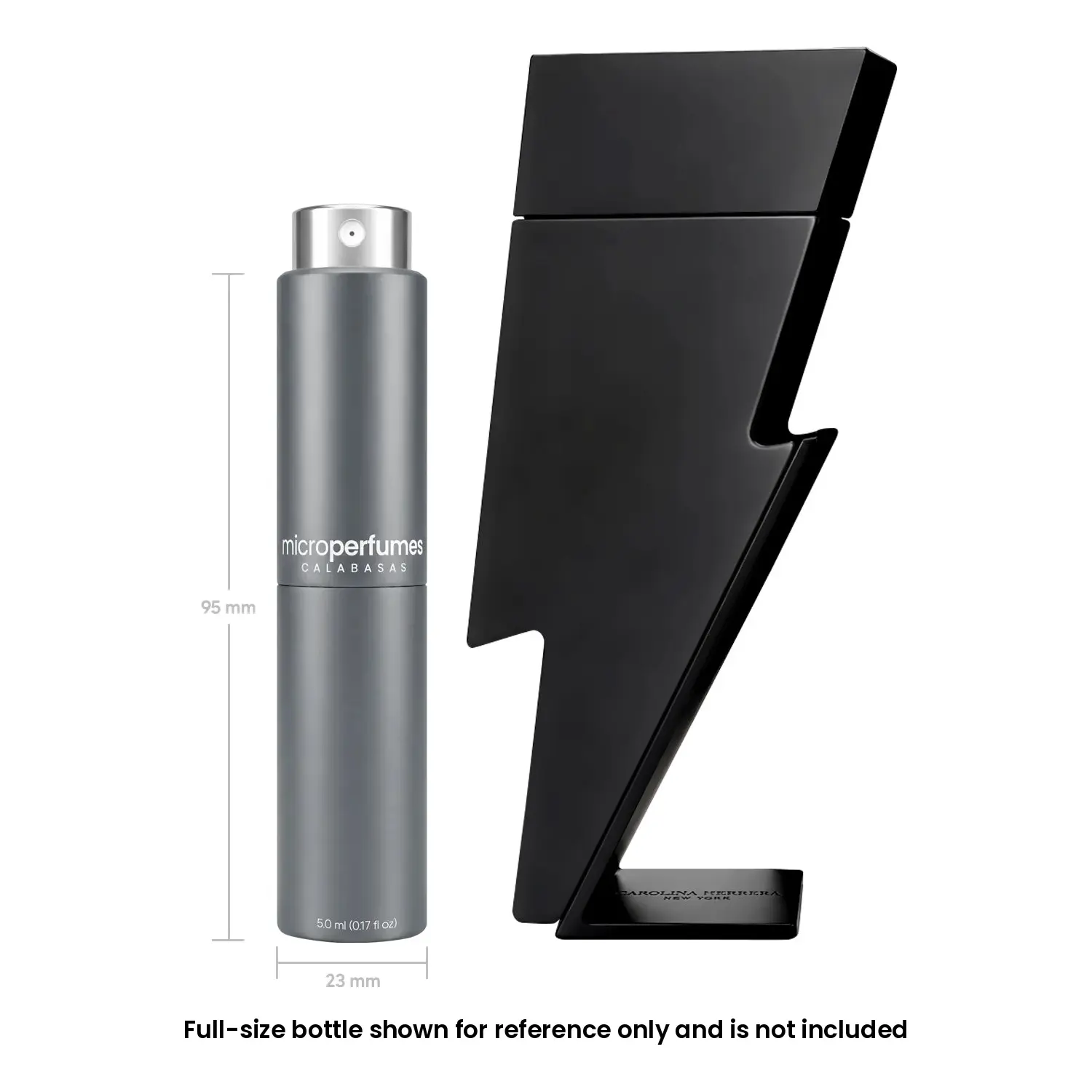 Bad Boy Le Parfum by Carolina Herrera for Men - 5 mL Travel Spray - Independently Rebottled by MicroPerfumes