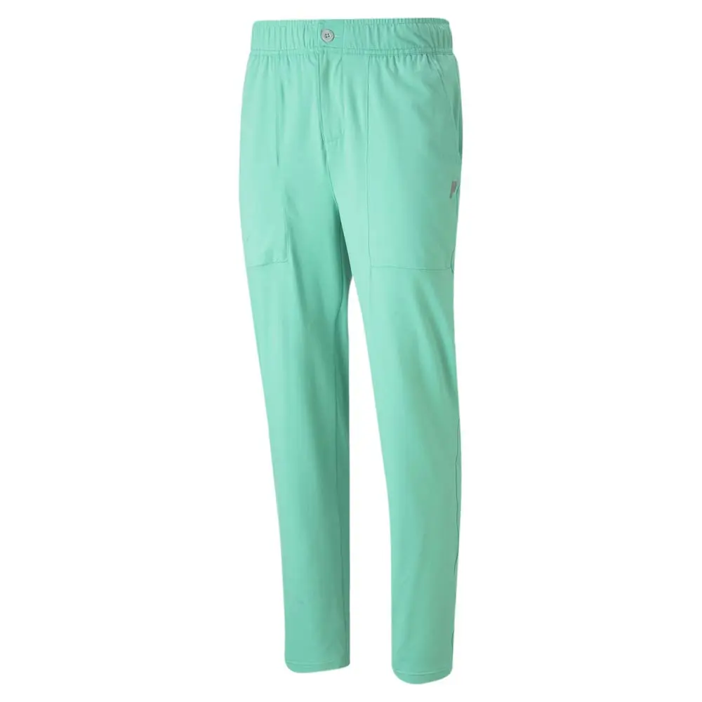 PUMA Mens X Palm Tree Crew Logo Golf Joggers Golf Casual - Green