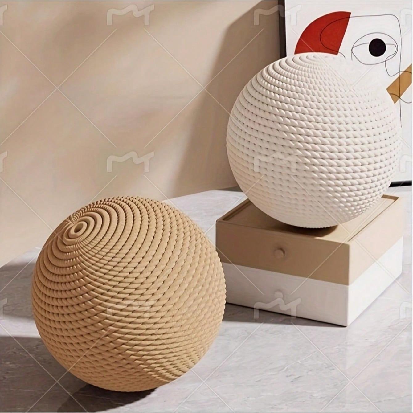 Cat Toy Sword Ball Self-Entertainment Stress Relief Chew Resistant Sound Ball Cat Supplies, Durable Interactive Plaything for Cats