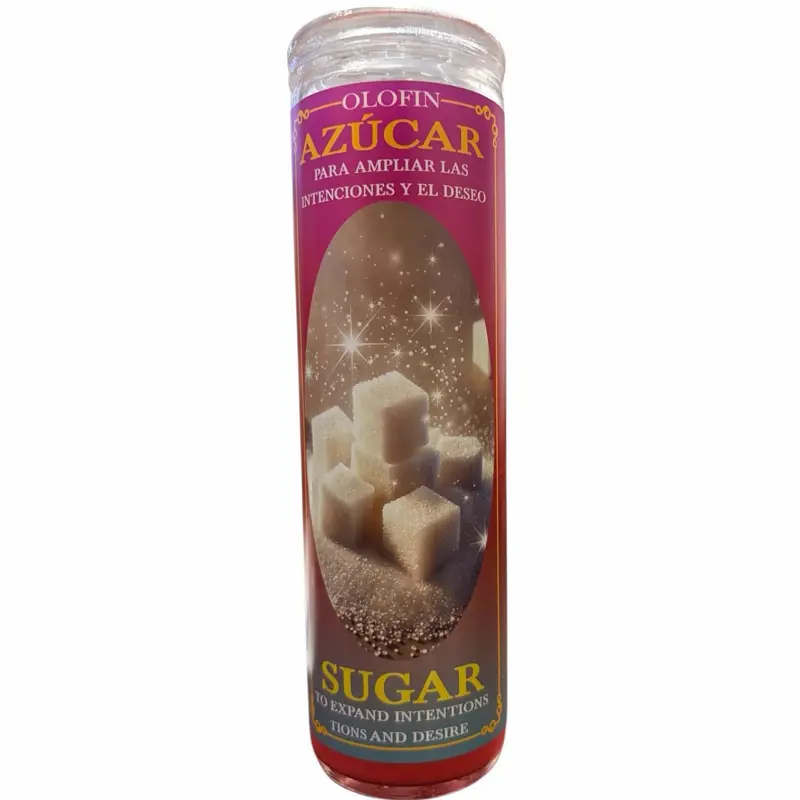 Veladora de azúcar