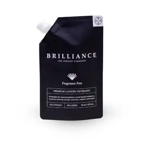 Brilliance Laundry Refill Bag | Ultra-Concentrated Detergent | Fragrance Free