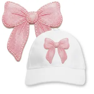 Pink Bow Classic Dad Hat, Embroidered or Printed Cap, Cute Aesthetic Adjustable Hat for Women, Gift Idea, Deal For You