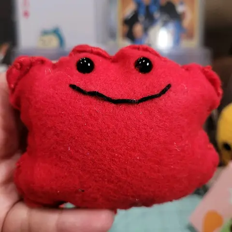 Ditto felt plush handmade