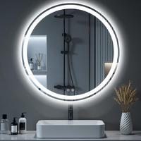 24" x 24"- Round-LED