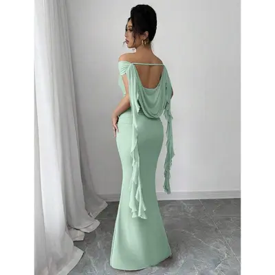 plus size purple dress for funeral Lace Prom Dresses A Line Evening Gowns Custom Color / US18W Women's Blue Pants | YGroup_MSAdora The lining adds comfort Color:Mirabel