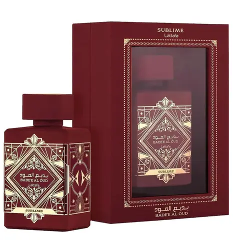 Lattafa Badee Al Oud Sublime Eau de Parfum Spray for Unisex, 3.4 Ounce