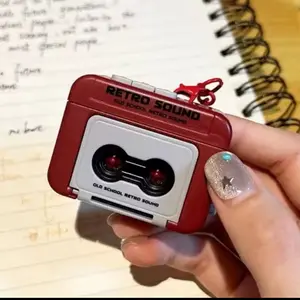Mini Retro Recorder Keychain