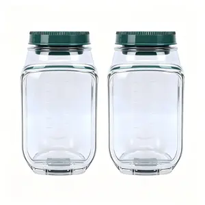 2 Salad Boxes with Seasoning Rack, Leak-Proof Lunch Containers, Stackable Bento Box, Ideal for Work, Picnic, Travel